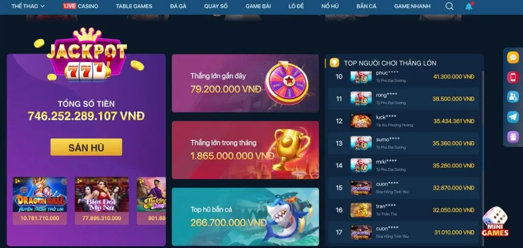 Thưởng nạp lại mỗi ngày mi so88